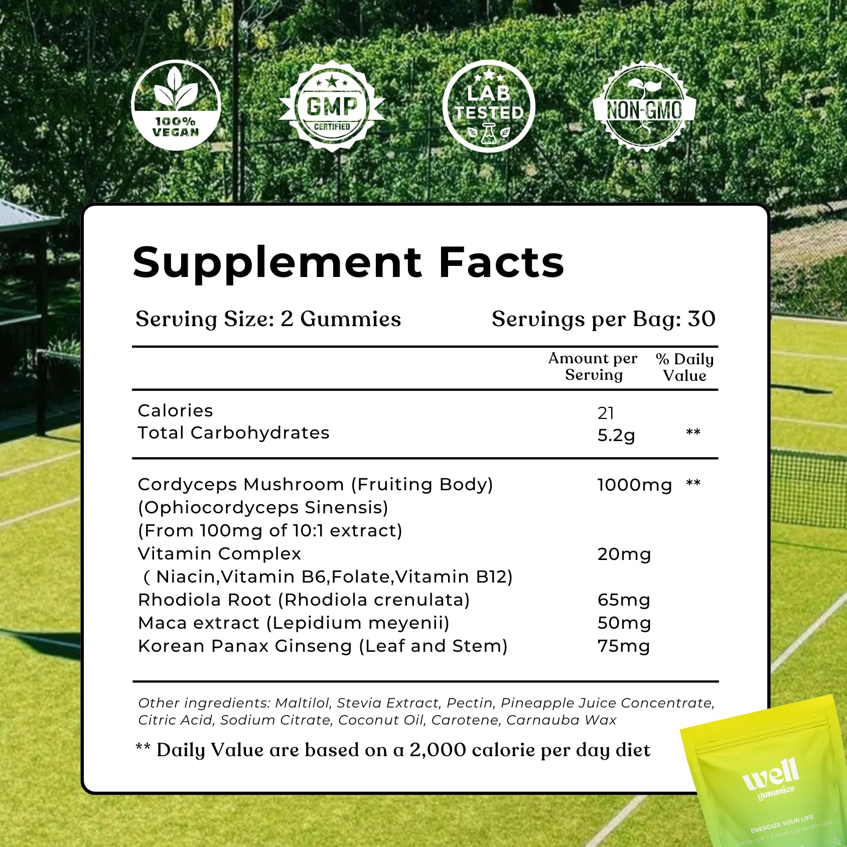 CORDYCEPS ENERGY GUMMIES