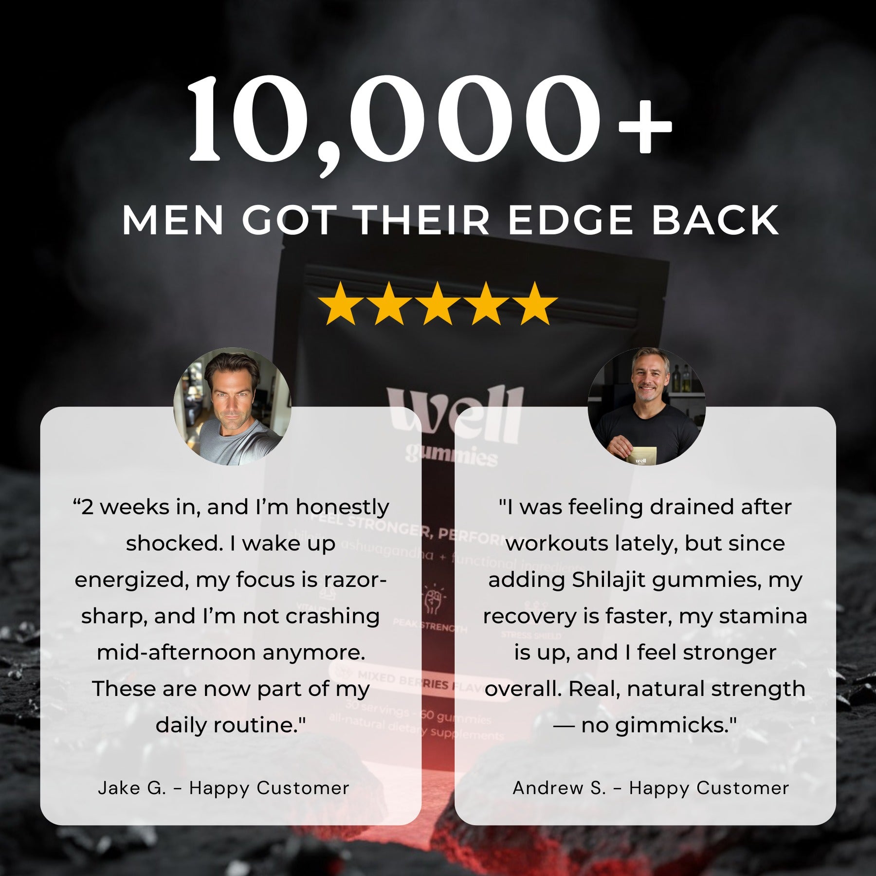 Shilajit Energy Gummies