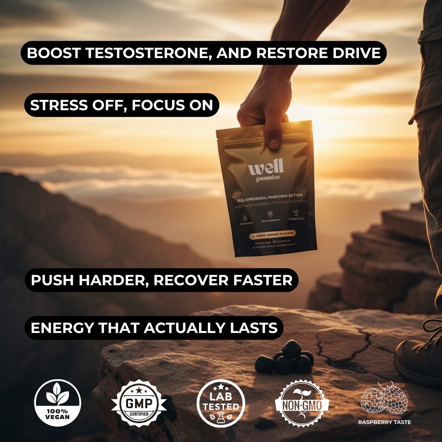Shilajit Energy Gummies